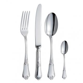 FLOREALE Set tacamuri Argint masiv AG 925 24 piese  (FLOREALE)