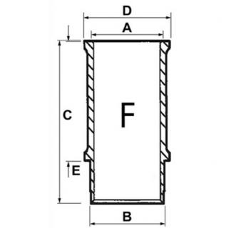 Camasa finisata Fiat O 109.69mm