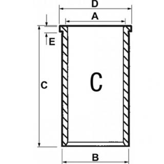 Camasa semifinisata Perkins O 91 mm