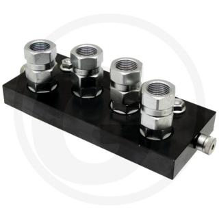 Cuplaj Multifaster DN10-4 x 1 2   BSPP tata