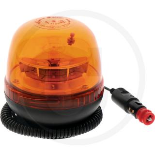 Girofar cu LED 12   24 V, fixare cu magnet