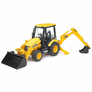 Jucarie - Buldoexcavator cu roti JCB Midi CX 02427 Bruder