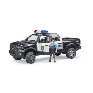 Jucarie - Camion de politie Dodge RAM 2500 cu Politist 02505 Bruder