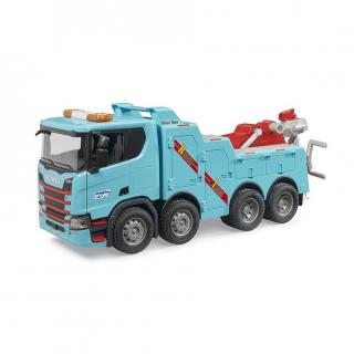 Jucarie- Camion de salvare si remorcare Scania Super 560R - Bruder 03553