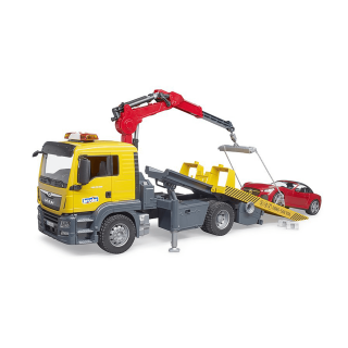 Jucarie - Camion MAN TGS cu platforma 03750 Bruder