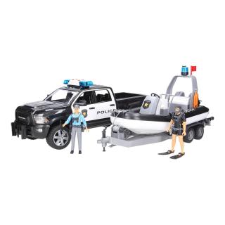 Jucarie - Camioneta de politie RAM 2500, 02507 Bruder