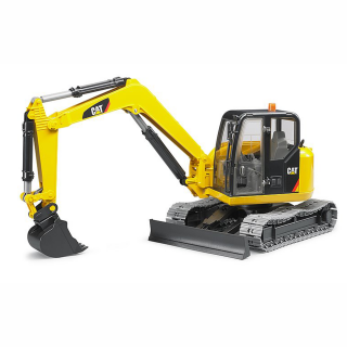 Jucarie - Excavator Caterpillar mini cu senile 02456 Bruder