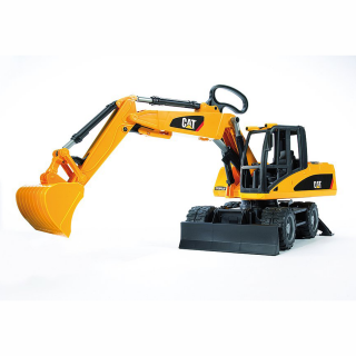 Jucarie - Excavator cu roti Caterpillar 02445 Bruder