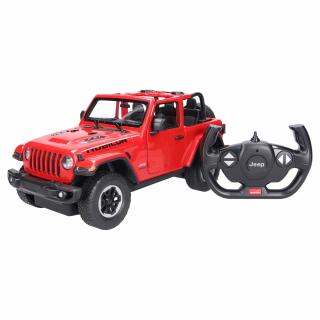 Jucarie - Masina de teren Jeep Wrangler rosie 2