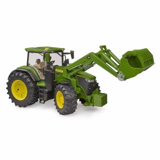 Jucarie - Tractor John Deere 7R 350 cu incarcator frontal 03151 Bruder