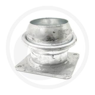 Mufa tata 100 4   cu flansa - sistem Italian
