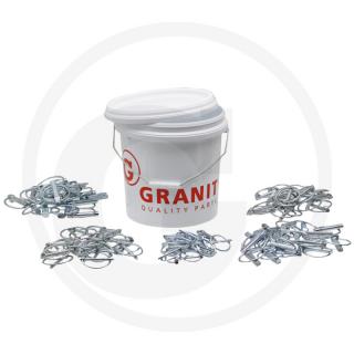 Set sigurante 100 buc - grosime 4,5; 5,5; 7,5; 9,5; 11