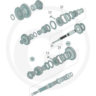 Sincron viteze Massey Ferguson 3386447M91