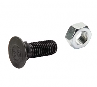 Surub cu cap inecat si piulita plug M14x40 mm
