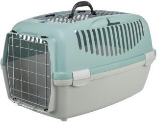 (-10%) Cusca De Transport, Capri 3 Open Top, S: 40x38x61 cm, Pana la 12 kg, Gri Deschis Verde Salvie, 39869