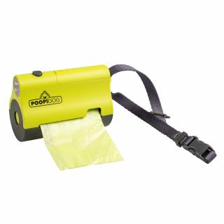 (-15%) Dispenser Pungi Igienice, Cu LED, 8.5x4x6cm, Lime, L12926
