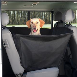 (-15%) Husa Protectie Bancheta Auto, Cu Parti Laterale, 1.50x1.35 m, Negru, 1348