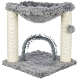 Ansamblu De Joaca, Baza, Cu Arc Pentru Masaj Ingrijirea Blanii, 41x41 cm  h: 50 cm, Gri, 44548