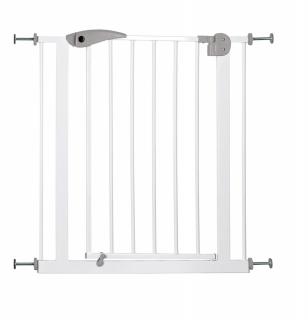 Bariera Pentru Caini, Metal, 75-85x76 cm, Alb, 39451t