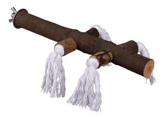 Bat Pentru Colivie, Lemn Cu Sfoara, 25 cm  25 mm, 5889t