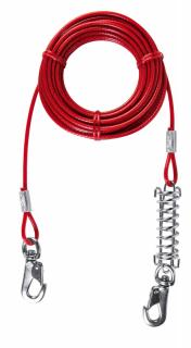Cablu Cu Arc, 8 m, Pana la 50 kg, Rosu, 2292
