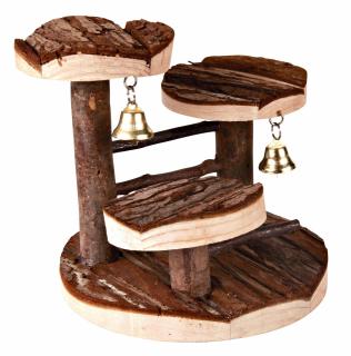 Cadru De Catarare Pentru Rozatoare, Lemn, 14x14 cm, 61640t