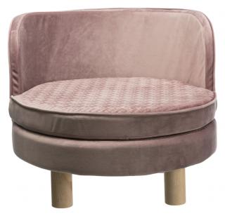 Canapea Livia Soft, 48x40 cm, Roz Antic, 37910