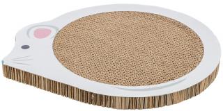Carton De Zgariat, Junior, Forma Soarece, 35x2.5x29.5 cm, Alb, 48040