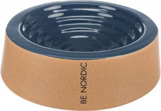 Castron Ceramic, Be Nordic, 0.5 l 20 cm, Albastru Bej, 24301