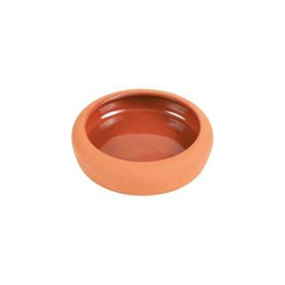 Castron Ceramic Pentru Hamsteri, 125 ml 10 cm, Teracota, 60670
