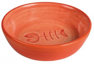 Castron Ceramic Pentru Pisici, 0.2 l 13 cm, Diferite Culori, 24492