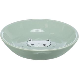 Castron Ceramic Pentru Pisici, 0.2 l 14 cm, Diverse Culori, 24473
