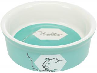 Castron Ceramic Pentru Porcusori de Guineea, Hello, 240 ml  12 cm, Diferite Culori, 60735