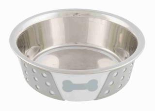 Castron de Inox , 0.75L  17 cm alb gri, 25256