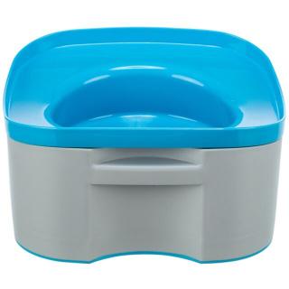 Castron Pentru Calatorie, Strong, Plastic, 21x11x21 cm, Gri Petrol, 24601
