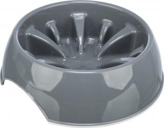 Castron Plastic Hranire Lenta, 1.4 l 25 cm, Diferite Culori, 25028