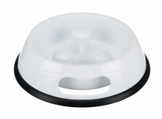Castron Plastic Pentru Hranire Lenta 0.45 l 20 cm, Diverse Culori, 25031