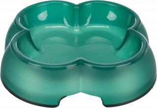 Castron Plastic Pentru Pisici, Antiderapant, Transparent, 0.25 l 14 cm, Diferite Culori, 24430