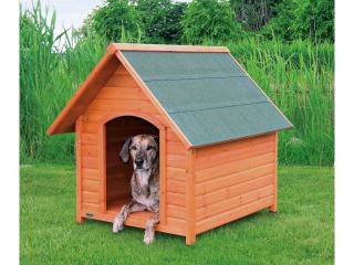 Casuta Cabana Din Lemn Pentru Caini, L: 96x105x112 cm, Maro, 39533t