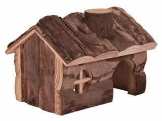 Casuta Pentru Hamsteri, Hendrik, Lemn, 14x11x11 cm, Maro, 6171t