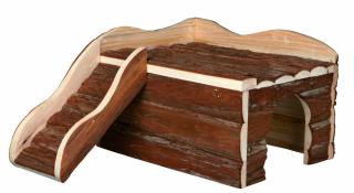 Casuta Pentru Iepuri, Ineke, Lemn, 38x25x50 cm, 61985t