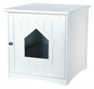 Casuta Pentru Litiera, MDF, 49x51x51 cm, Alb, 40290