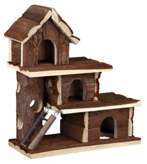 Casuta Pentru Rozatoare, Tammo, Lemn, 25x30x12 cm, 61708t