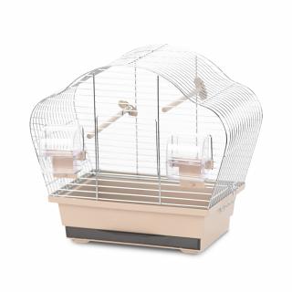 Colivie Natural Beta Mini, 36.5x20x34cm, Bej Zinc, L11668