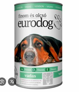 Conserva pentru Caini Euro Dog Vanat 415 g