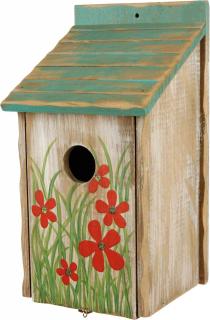 Cuib Pentru Pasari Salbatice, Lemn De Pin, 15x28x14 cm 3.3 cm, 55850t