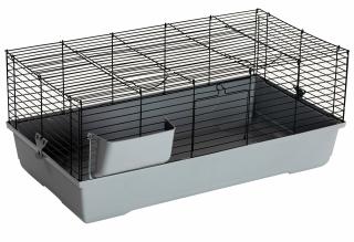 Cusca Cavia 100 pentru Rozatoare, 90 x 43 x 42 cm, Negru cu Gri, G140.37.6