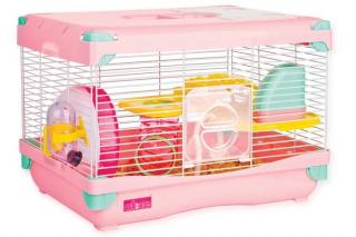 Cusca Pentru Rozatoare, Gremi Adventure Land, L: 36x27x25 cm Roz, K806