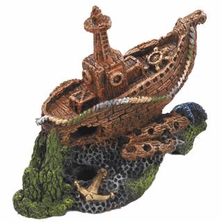 Decor Epava Galleon, S: 18 x 11 x 16 cm, 234 107812