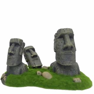 Decor Statui Moai 21x12x13 cm 234 444375